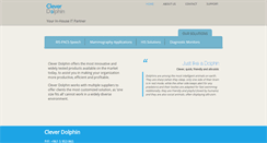 Desktop Screenshot of cleverdolphin.com