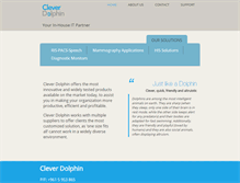 Tablet Screenshot of cleverdolphin.com